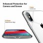 For iPhone Xs Max Case Soft TPU Thin Cover with Transparent Edge Crystal Clear