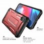 For iPhoneXs Max Case Unicorn Beetle Series Premium Hybrid Protective Clear Red