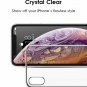 For iPhone Xs Max Case Lightening Stylish Flexible with Metal Luster Edge Silver