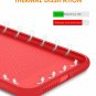 For iPhone Xs Max Case Romance Series Silicone with Hybrid Protection Apple Red