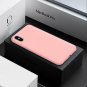 For iPhone Xs Max Case Romance Series Silicone Hybrid Protection Crystal Pink