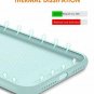 For iPhone Xs Max Case Romance Series Silicone Hybrid Protection Mint Green