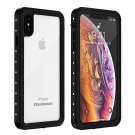 For iPhone Xs Max Case Waterproof Sealed Dustproof Snowproof Shockproof Clear