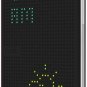 for HTC One M8 Case Dot View Full phone protection Warm Black/ Dark Gray