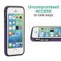 For iPhone 5/5s/SE Case Dual Guard Protective Shock Absorbing Scratch Purple
