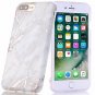 For iPhone 7/8 Plus Case Clear Bumper Matte TPU Soft Rubber Silicone White Grey