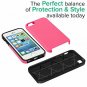 For iPhone 5/5s/SE Case Dual Guard Protective Shock Absorbing Scratch Pink