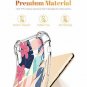 for iPhone Xs Max Case Pattern Design Soft  Flexible Autumn Leaves/Light Red