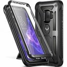 For Samsung Galaxy S9 Case Duty Protection Kickstand Screen Protector Black