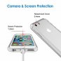 For iPhone 6/6s plus case Shock-Absorption Bumper Cover, Anti-Scratch Back Gray