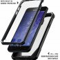 For Galaxy J3 2018 Case Rugged Heavy Duty Builtin Screen Protector Black