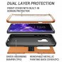 For Samsung Galaxy S9 Plus Case Built-in Screen Protector Fit Full Body Orange