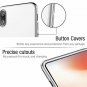 For iPhone X Case Slim 360 Degree Full Protection Free Screen Protector Silver
