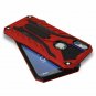 For iPhone Xs Max Case Military Grade Kickstand Drop Tested Protective Red