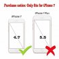 for iPhone 7/8 Case Genuine Leather Wallet Protective Stand Flip Premium Orange