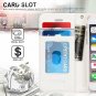 For Apple iPhone 6s/6 Plus Wallet Case Luxury Genuine Leather Card Slots Grey