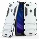 For Xiaomi Mi 8 Lite Case Dual Layer Rugged Hybrid Hard Screen Protector White