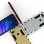For Xiaomi Mi 8 Lite Case Dual Layer Rugged Hybrid Hard Screen Protector White