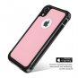 Full Body Heavy Duty Protection Screen Protector Case For iPhone XR Black/Pink