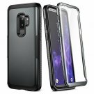 For Samsung Galaxy S9 Plus Case Built-in Screen Protector Fit Full Body Black