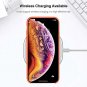 For iPhone XR Case Silicone Slim Bumper Shockproof Drop Protective Coral
