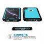 Full Body Heavy Duty Protection Screen Protector Black/Blue Case For iPhone X/Xs