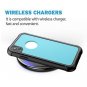Full Body Heavy Duty Protection Screen Protector Black/Blue Case For iPhone X/Xs