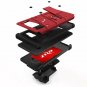 For Samsung Galaxy S10 Case Military Grade Drop Protection Kickstand Red
