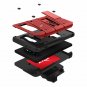For Samsung Galaxy S10 Case Military Grade Drop Protection Kickstand Red