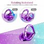 For Samsung Galaxy S10 Plus Glitter Gradient Ombre Case Ring HolderTeal Purple