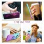 For Samsung Galaxy S10 Plus Glitter Gradient Ombre Case Ring HolderTeal Purple