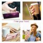 For Samsung Galaxy S10 Plus Glitter Gradient Ombre Case Ring Holder Rose Gold