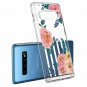 for Samsung Galaxy S10 Plus (2019) Case Cecile Collection Pink Stripe Floral