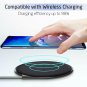 For Samsung Galaxy S10 Plus Case Clear Slim Soft TPU Protective Blue Frame
