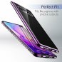 For Samsung Galaxy S10 Plus Case Clear Slim Soft TPU Protective Purple Frame