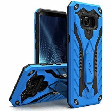 For Samsung Galaxy S8 Plus Case Military Grade Drop Tested with Built Blue Black