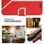 For Samsung Galaxy S8 Case Leather Wallet Flip Folio Mirror Wrist Strap Red