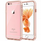 For Apple iPhone 6/6s Case ShockAbsorption Bumper AntiScratch Clear Back Rose