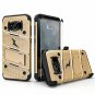 For Samsung Galaxy S8 Plus Case Screen Protector Grade Drop Tested Gold Black