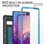 For Galaxy S10 Plus Case Heavy Duty Protection Full Body Shockproof Slim Blue