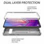 For Galaxy S10 Plus Case Heavy Duty Protection Full Body Shockproof Slim White