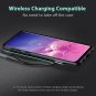 For Samsung Galaxy S10e Case Vertical and Horizontal Stand Flexible Black