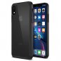 iPhone XR Case TPU Cushion Protection Hybrid Rigid Clear Back Black/Clear