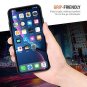 iPhone XR Case TPU Cushion Protection Hybrid Rigid Clear Back Black/Clear