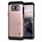 For Samsung Galaxy S8 Case Reinforced Kickstand Heavy Duty Protection Rose Gold
