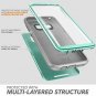 For Samsung Galaxy S8 Plus Case Full Body Rugged Built in Screen Protector Mint