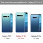 for Galaxy S10 Plus Case Wallet Card Holder ID Slot Sliding Hidden Pocket Purple