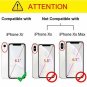 For iPhone XR Case Wallet Card Slots Shockproof Folio Flip Protective Blue