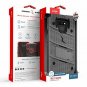 For Galaxy Note 9 Case Holster Lanyard Military Grade Drop Tested Gray/Black
