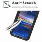 For Sony XA2 Ultra Case Armor Aluminum Metal Bumper Silicone Gorilla Glas Silver